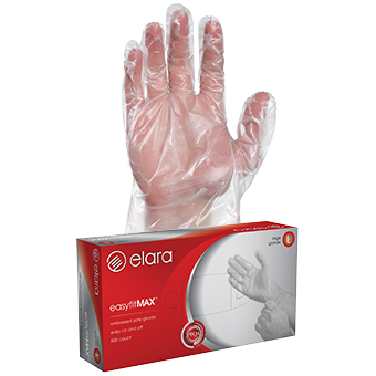 EasyfitMAX™ Heavy Weight Poly Gloves, Low-Density Polyethylene, X-Large